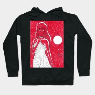 Red Sun Girl Hoodie